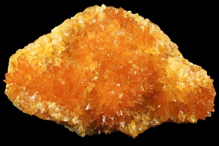 Intense Orange Calcite Crystals - Poland #80462